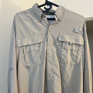 Columbia Fossil PFG Bahama II Long Sleeve Shirt